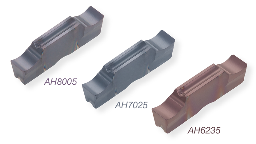 Expansion of TungCut insert lineup with AH8005, AH7025, and AH6235 grades