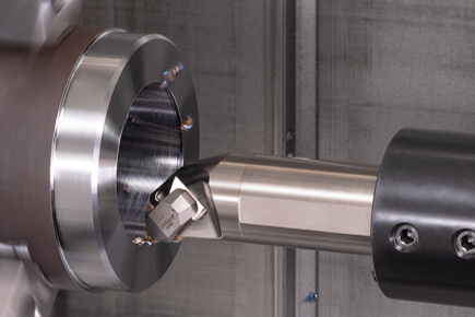 切りくずトラブルを抑えて高能率化：AddMultiTurn x 後挽き加工が内径加工を変える