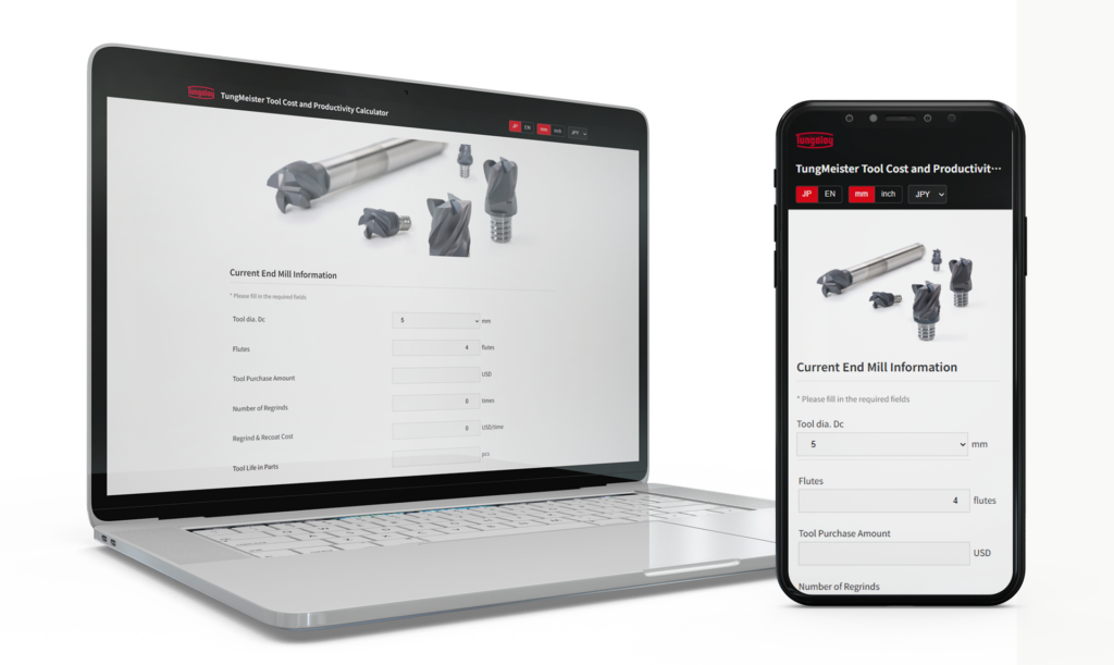 Tungaloy Launches Cost Saving Calculator for TungMeister