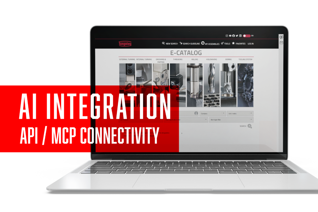 Tungaloy eCatalog Is Now Ready for AI Integration