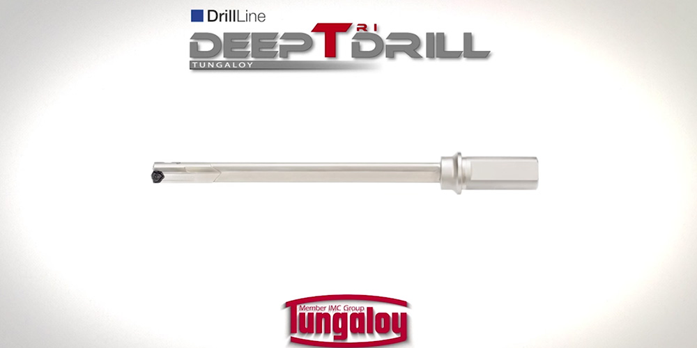 DeepTri-Drill - Remarkable productivity and stability in deep hole drilling!