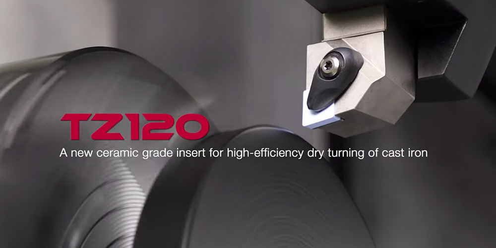 TZ120 - New ceramic inserts for cast iron high speed machining
