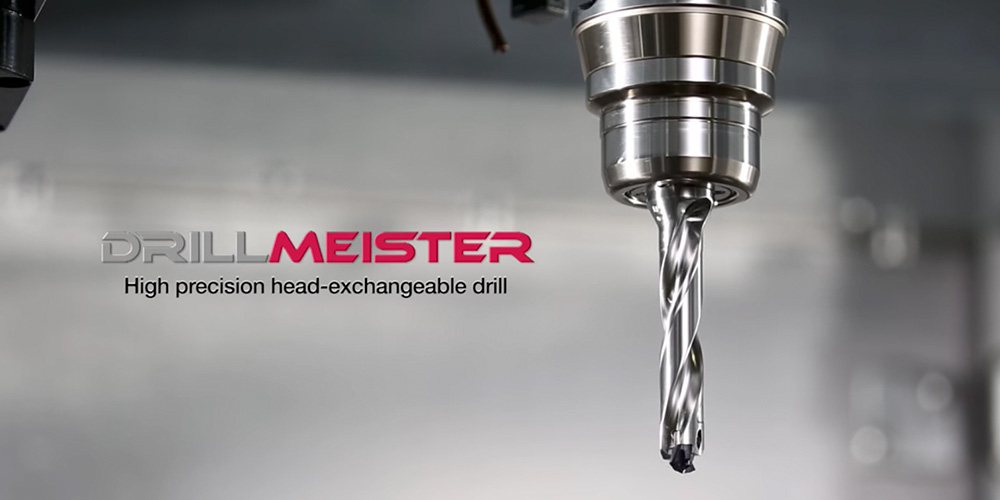 DrillMeister - Head-changeable drills for unparalleled tool life and machining performance