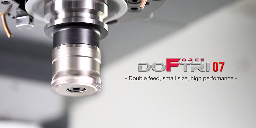 DoForce-Tri 07 - High productive and cost-effective shoulder milling with 07 size insert