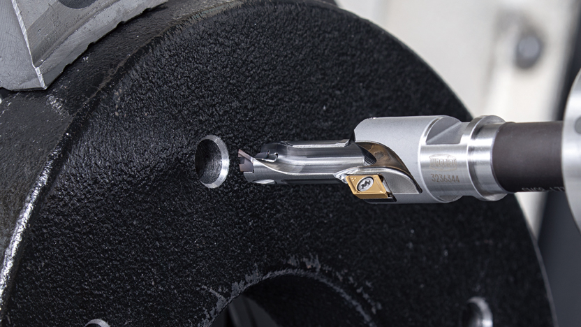 带倒角刀片的 DrillMeister 的新型模块化钻头，让预螺纹钻孔变得更容易！
