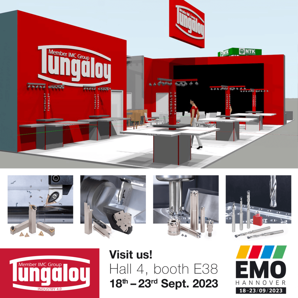 Tungaloy will participate in EMO Hannover 2023 in Germany