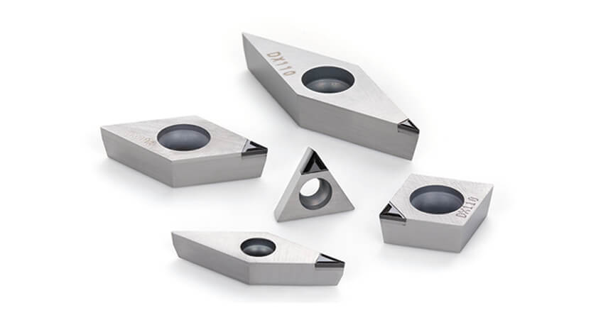 PCD Turning Inserts with NS Chipbreaker Now Offering 0.1 and 0.2 mm Nose Radii