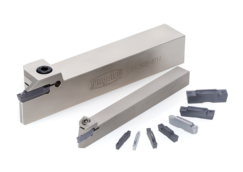 Tungaloy Expands TungCut Grooving Inserts with New Grades and Geometries