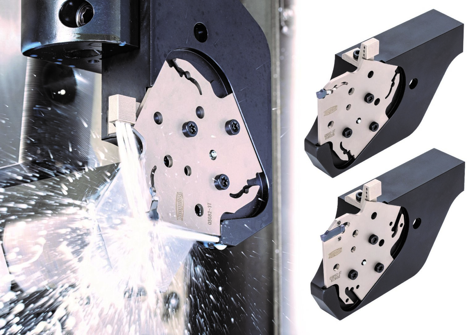 TungFeedBlade Offers Precision Internal Coolant Toolholders for Added