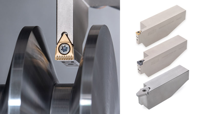 New Enhanced Insert Clamping Provides TungHeavyGroove with Higher Performance in Deep, Wide, and Heavy Grooving Operations