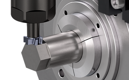 Reduce Setup Time and Optimize Tool Overhang in Swiss Lathe Machining with Head Exchangeable Tools