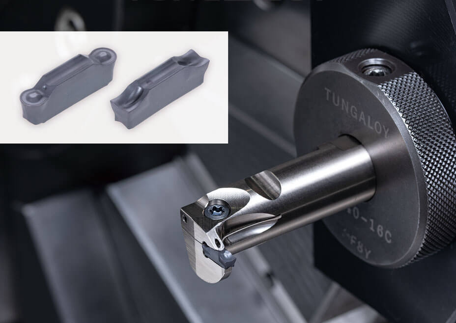 New TungShortCut Enables I.D. Grooving from 12 mm Diameter Bores