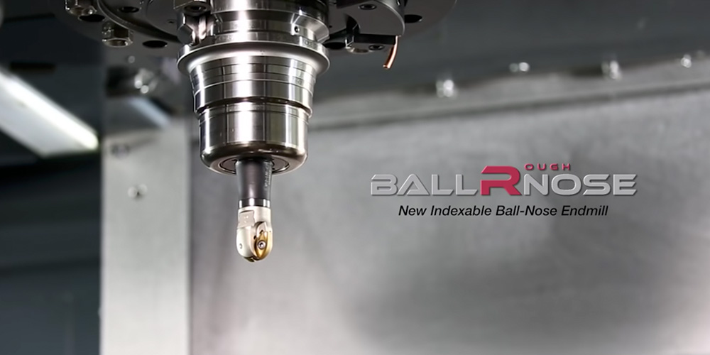 BallRoughNose - Profile mills with unique clamping system to assure stable machining