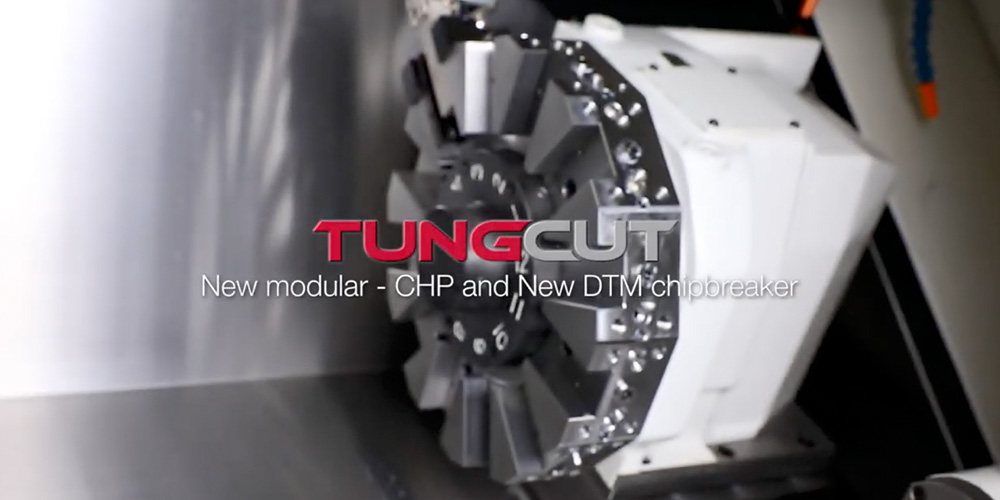 TungCut - Versatile tools for grooving and side turning operations
