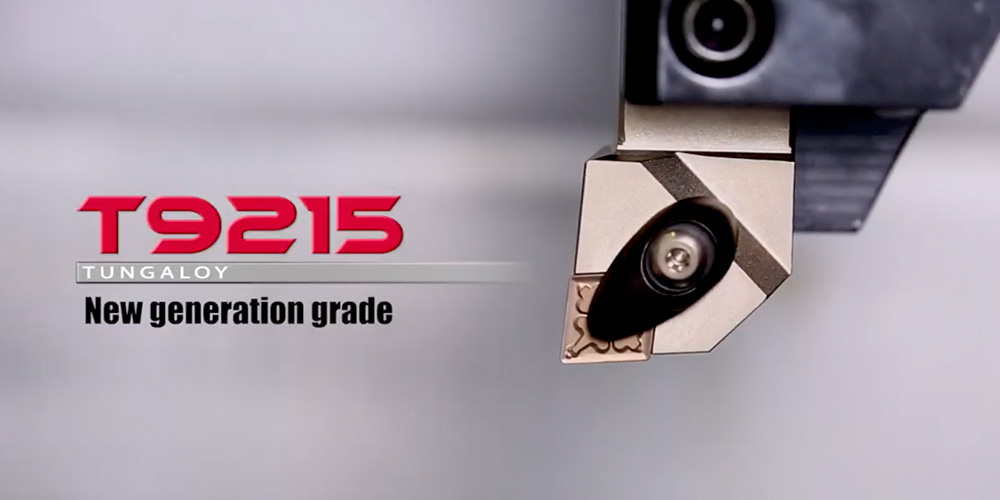T9215 - NEW generation grade for Accelerated Machining
