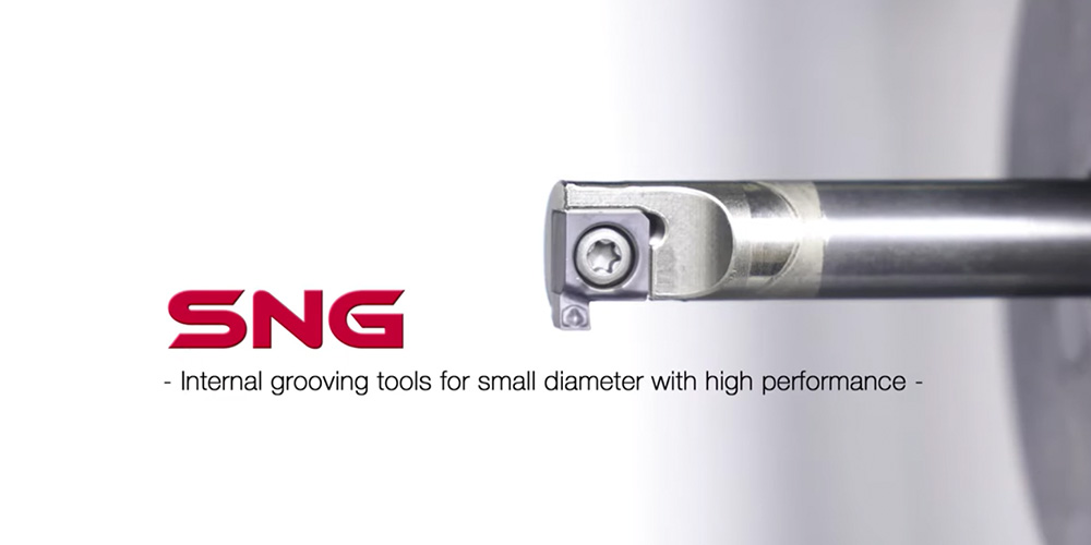 SNG - Internal grooving tools for small diameter with high performance