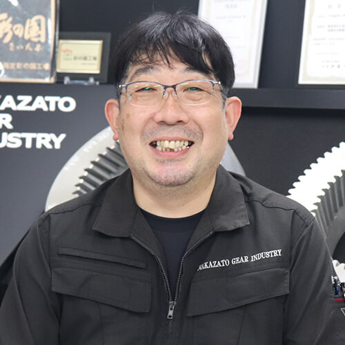 技術部長/副工場長 荻原 慎一郎氏