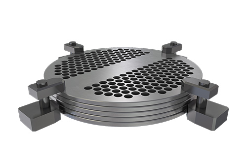 Heat exchangers - Baffle plate - Industries - Tungaloy Corporation