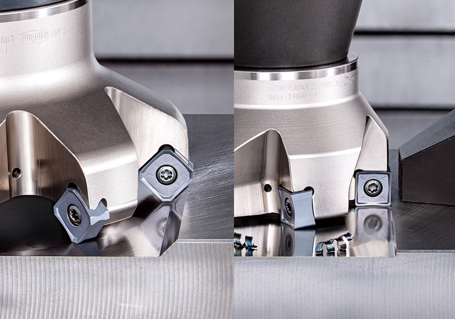 Las plaquitas de calidad AH3225 aumentan la durabilidad y fiabilidad en mecanizado de acero