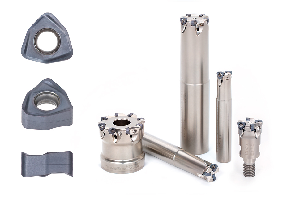 Tungaloy Unveils DoFeedTri High-Feed Milling Cutter with 6 Cutting Edge Inserts