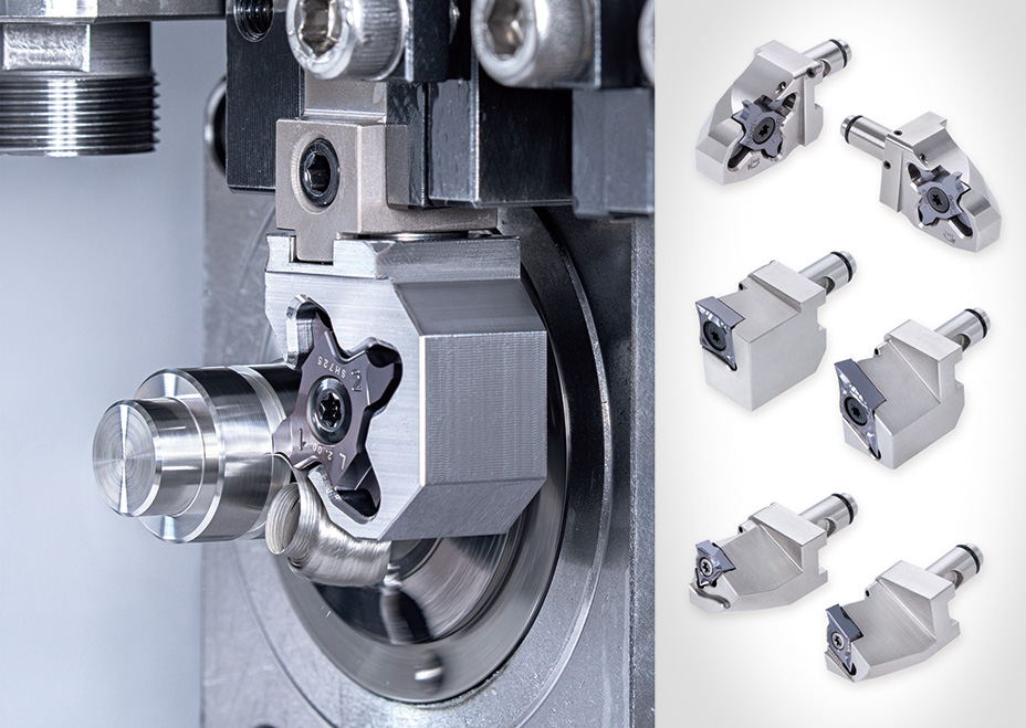 New ModuMini-Turn Cutting Heads Take Advantage of Swiss Machine’s Y Axis Feed for More Productive Turning Performances