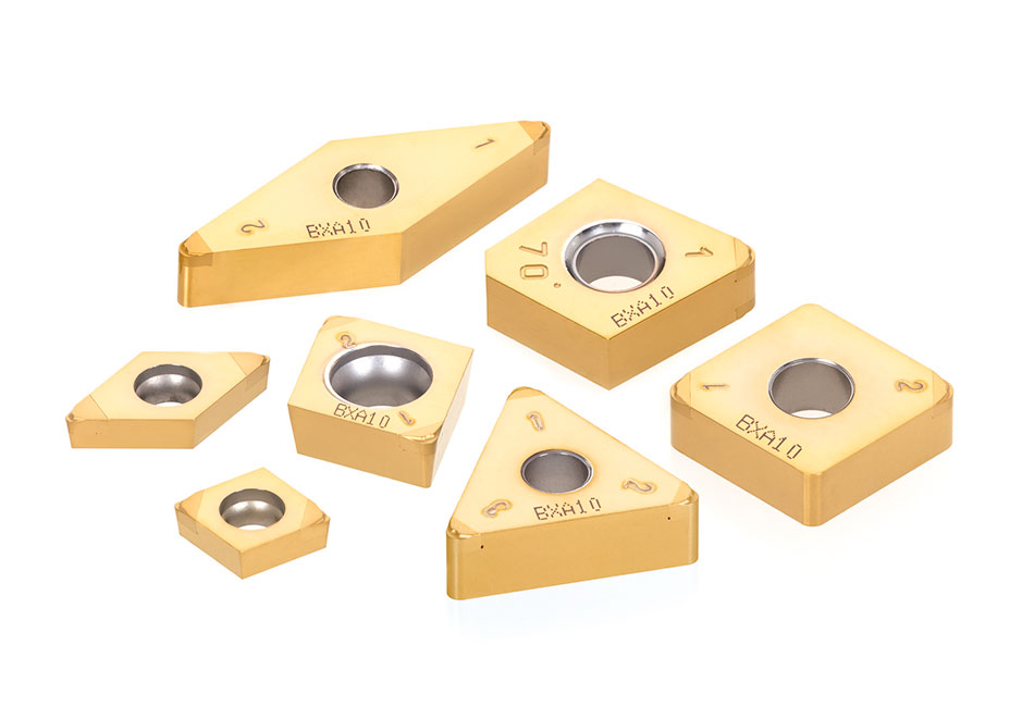 BXA10 CBN Inserts Offer HP Chipbreaker to Boost Productivity in Hard Part Finishing