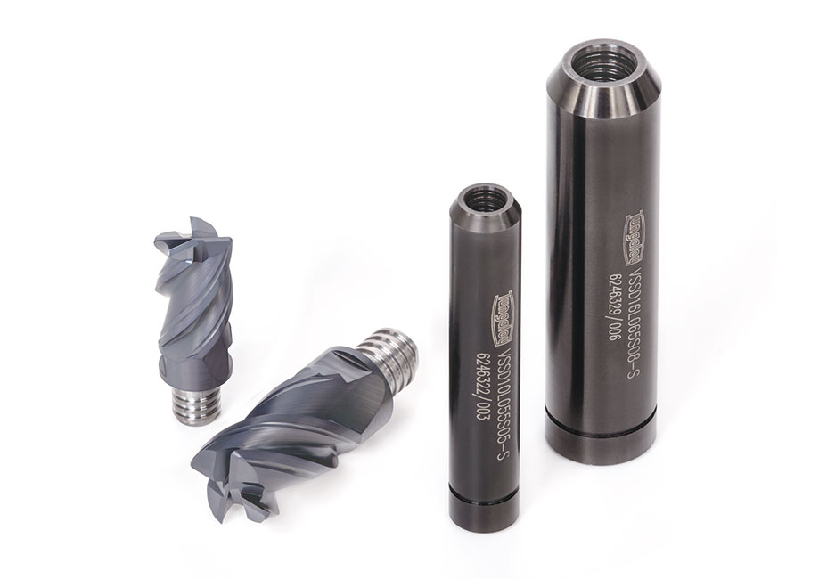 Tungaloy Adds Longer Flutes to Popular TungMeister Exchangeable-Head End Milling System