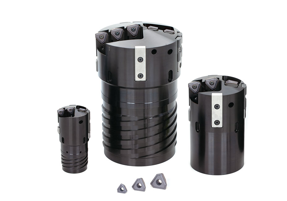 Tungaloy’s AH8015 Grade Inserts Enable Efficient BTA Drilling of Difficult Materials
